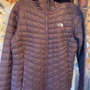 THE NORTH FACE lightweight down hooded jacket coat